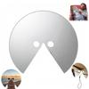Full Face Visual Illusion Prop Wearable Reflective Mask Acrylic Mirror Mask  Adult Costume Party