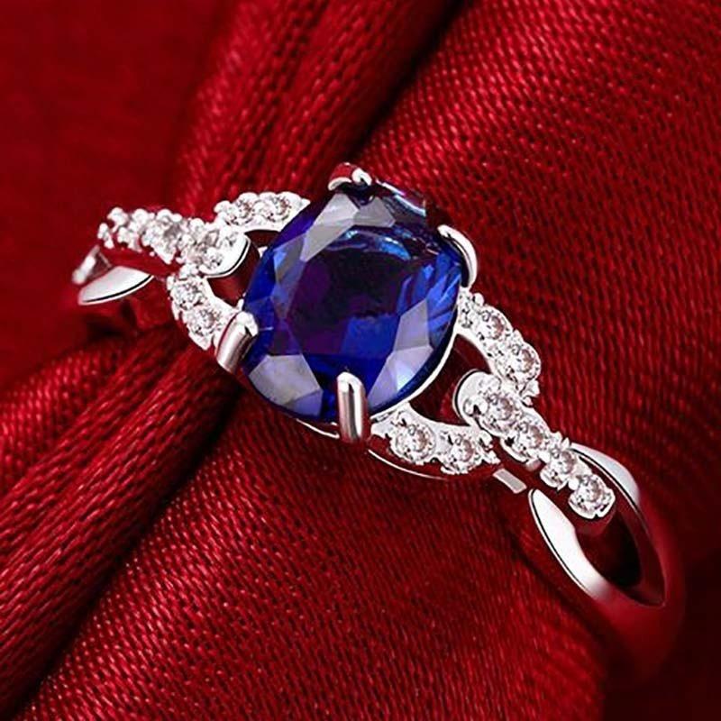 Accessories New Sapphire Ring, Accessories Zircon Ring