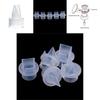 5-pack Silicone Duckbill Valves Replacement Parts For Breast Pump Baby Feeding Nipple Pump