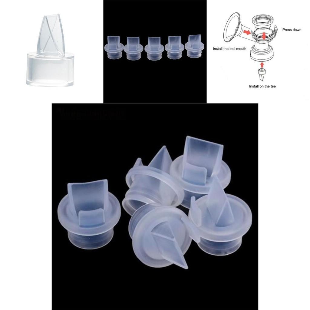 5er-Pack Silikon Entenschnabelventile Ersatzteile für Milchpumpe Babynahrungs-Saugerpumpe