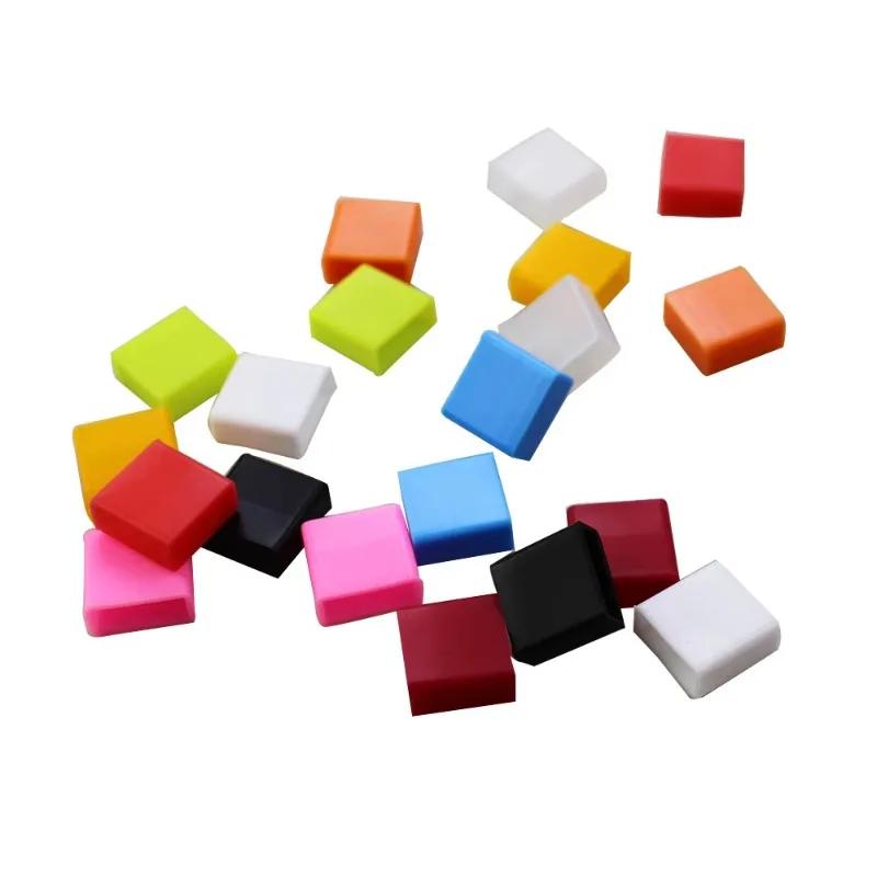10pcs/set Transmission Data Cable USB Dust Plug Charging Wire Silicone Protective Cap USB Protector Dust Cover