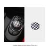 Car Central Control Multimedia Button Cover Trim Knob Sticker For MINI Cooper F55 F56 F57 Countryman Clubman Styling Accessories s3