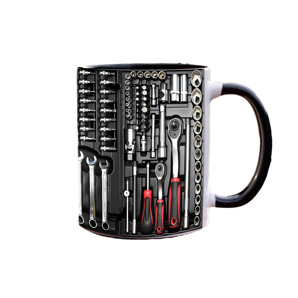 Men's 3D Toolbox Ceramic Mug – Power Coffee Cup