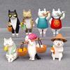 Cute Cat Blind Box Dolls, Mini Kitten Figurines, Anime Ornaments, Cat Market Blind Bag Decorations, Children's Christmas Gifts.