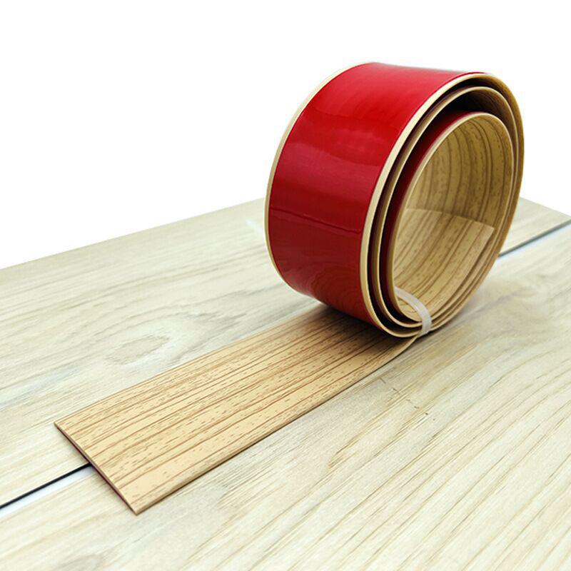 Threshold Strip, Flat Buckle: Wood Floor Finishing & Seam Edge Decorative, Glue-Free, Self-Adhesive Separator for Doorways.