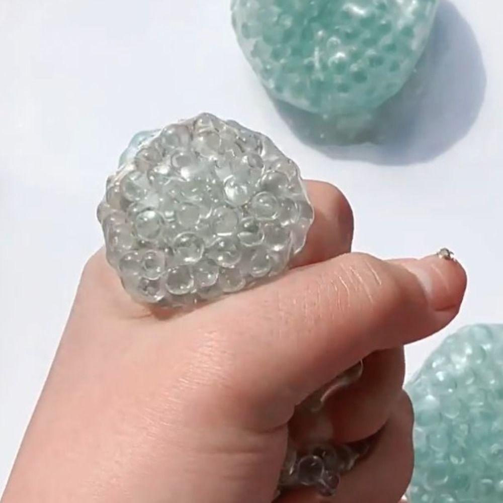 Ice Beads Squishy Balls 6cm Squeezing Toy Relaxation Pinch Ball Toy  Adults