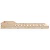 Natural Wooden Bed Frame 80 X 200 Cm Solid Pine Wood