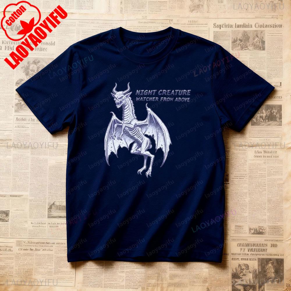 Jersey Devil Shirt Cryptid Design Men Women TShirt Unique Retro Mythical Creature Graphic Tee Mystical Creature Lover Gift Tops