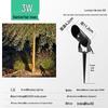 Waterproof Outdoor LED Spotlight for Trees and Gardens - Landscape Lawn Light with Ground Stake, 24V Floodlight
