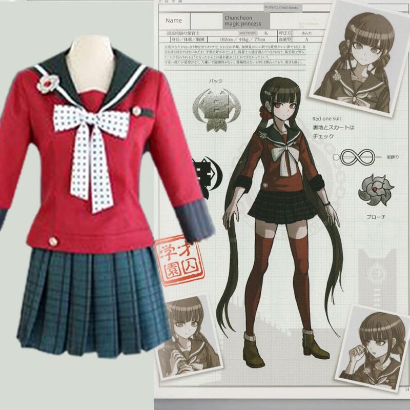 Danganronpa V3 Tea Pillar King Ouma Kokichi Cosplay Costume Iruma Midori Cosplay Halloween Costume