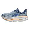 HOKA One One Bondi 9 Resistenti allo Scivolamento Resistenti all'Abrasione Basse Scarpe da Corsa Marathon per Lunghe Distanze Uomo Blu Calzata Larga Sneakers 1162013-DNP