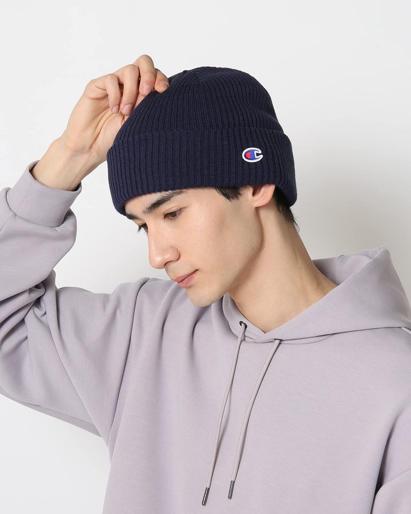 Champion Knit Cap cm 590-008A Black, 57.0-59.0