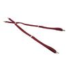 Mens Suspenders Approx 1x41.3in Nonslip Safe   Sturdy Metal Wide Applicability Dress Suspenders for Work Wedding