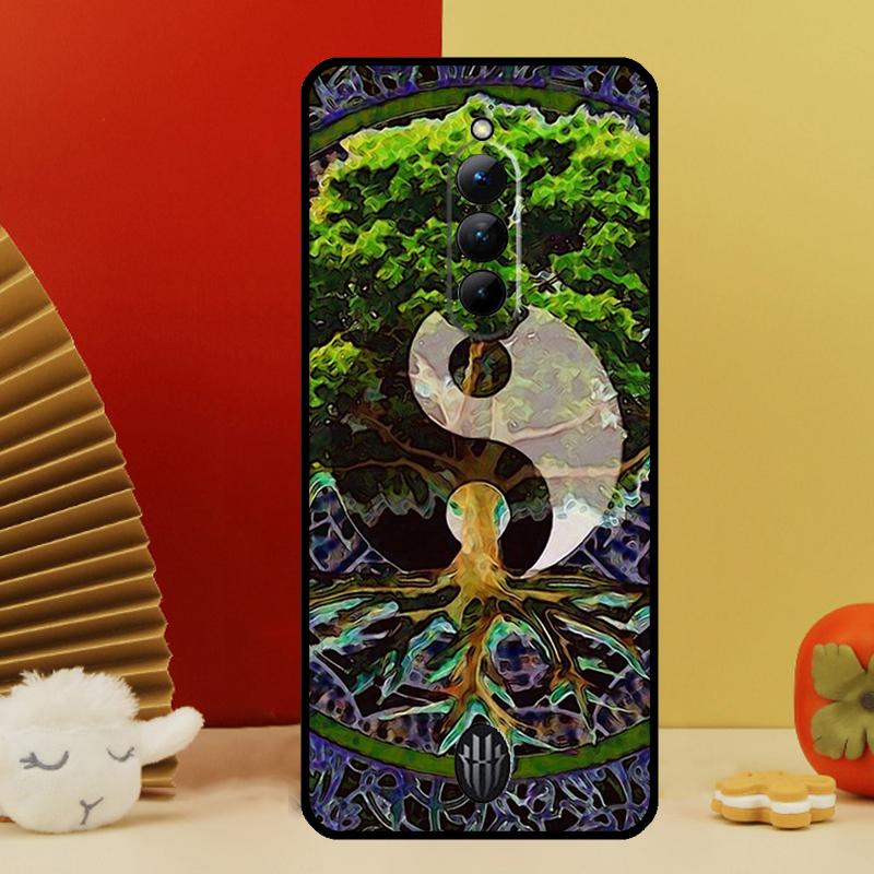 

Tree of Life Yin Yang Case For Nubia Red Magic 10 Pro Plus 6 7 Pro 6S 7S 5G 6R RedMagic 9S 8S 8 9 Pro Plus Cover Red Magic 10 Pro