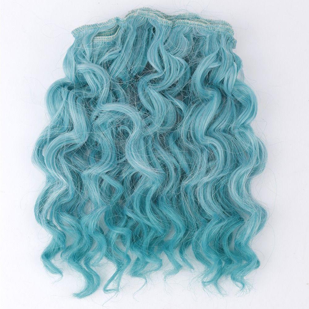 

Высокотемпературная проволока Кукла Bjd Вьющиеся волосы Имитация Кукольные волосы Bjd Парик Сделай сам Сделай сам Вещи 15CMx100CM-10