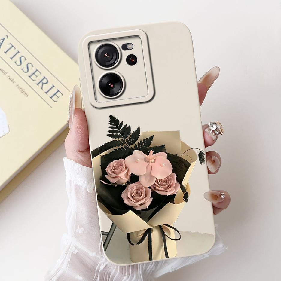 For Xiaomi 13T Pro Case Cool Fashion Machine Painted Cover Soft TPU Matte Phone Case For Xiaomi Mi 13T Pro Mi13T 13TPro 5G Shell