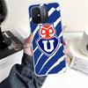 De Chile U-University Logo For Xiaomi Redmi 13C 13 12C 12 14C Phone Case 10 10A 10C 9 9A 9C 9T 8A 8 7A 7 6A 6 Pro K70 K60 K40 K2