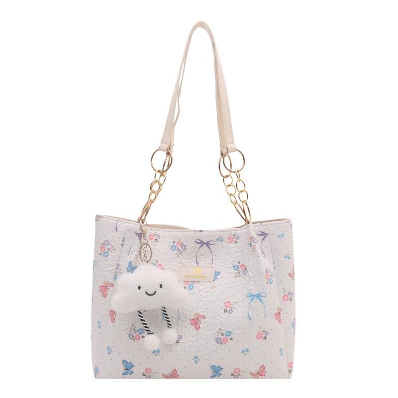 Single Shoulder Bag, Sweet and Artistic Handbag, Casual and Stylish Tote Bag