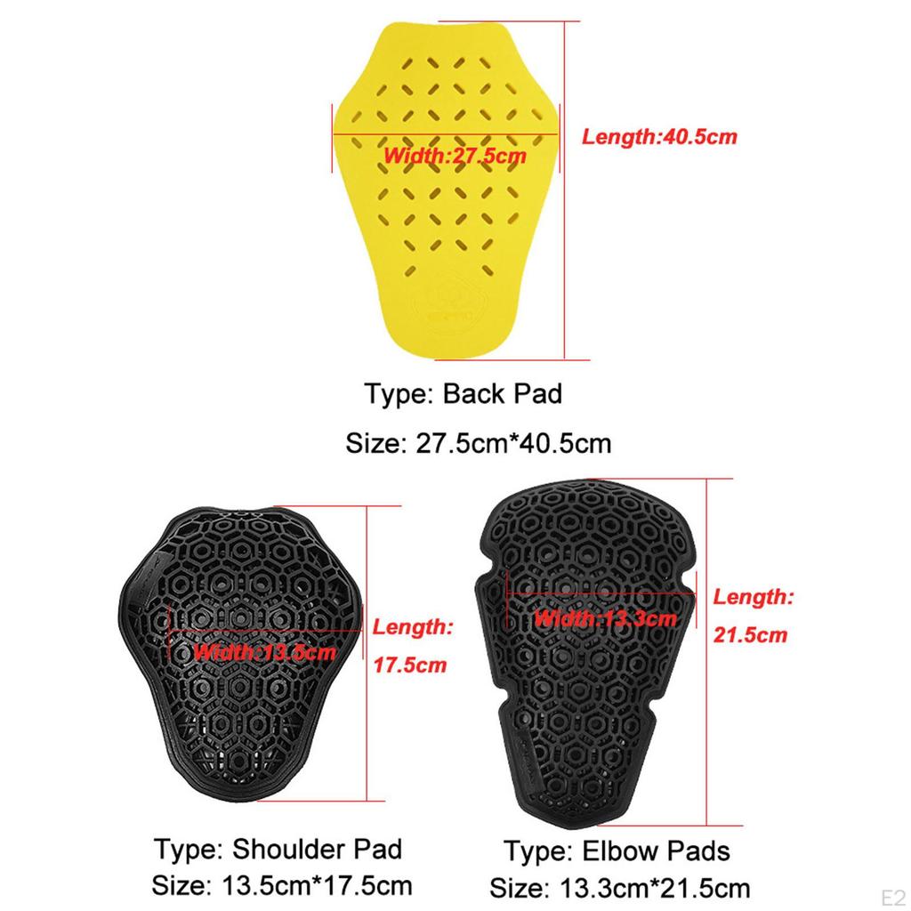5x Motocyklowe Ochraniacze Ochronne Zdejmowane Wbudowane Ochraniacze Na Łokcie