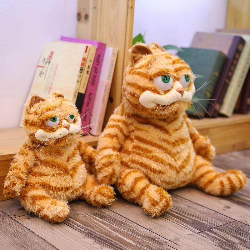 Cartoon Garfield Plüschtier Dicke Katze Weiches Kuscheltier Kissenpuppe 12-18 Zoll**