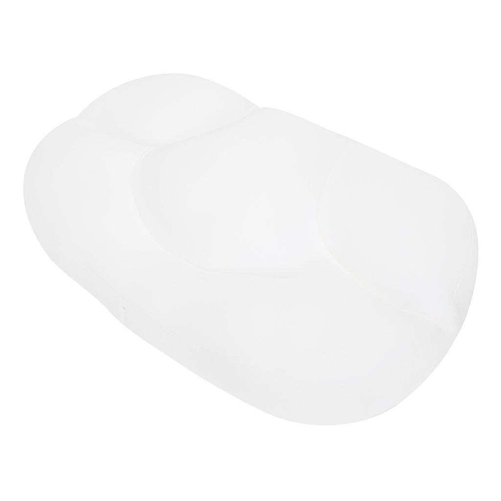 Multi Functional Foam Sleep Pillow Soft Skin Friendly Neck Head Support Care Pillow(White )