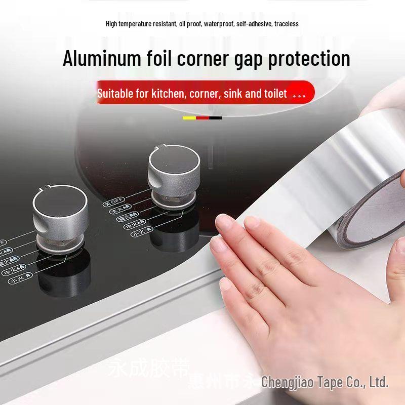 

Aluminum Foil Anti-Mold Waterproof High-Temp Kitchen Tape 30mm x 3m