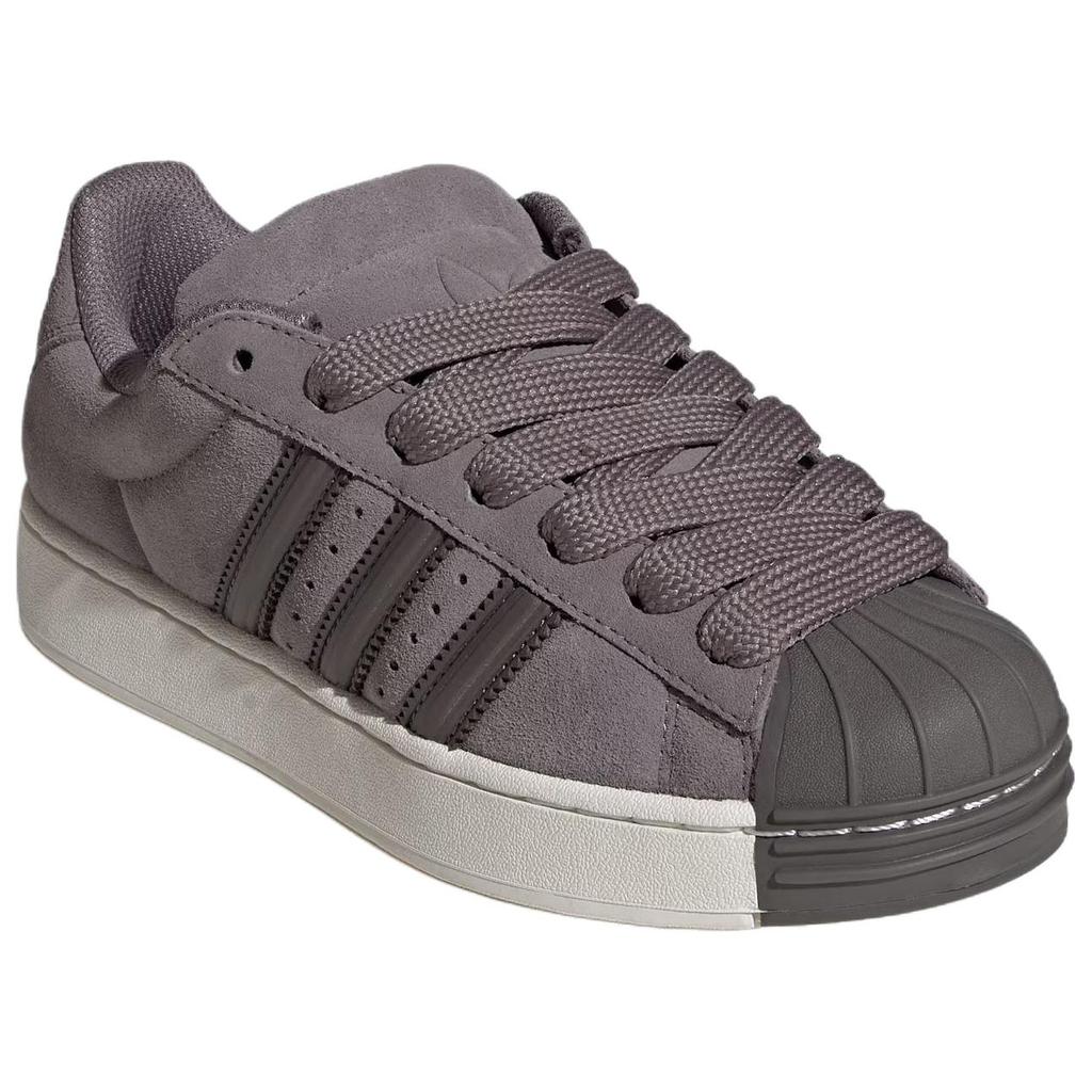 adidas Originals Superstar 2 Bequeme Trendige Skateschuhe Unisex Sneaker Grau Braun KI3564