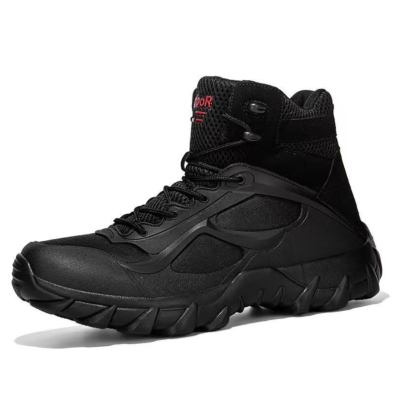 

Военные тренировочные ботинки, Тактические водонепроницаемые боевые ботинки, Уличный стиль для безопасности в пустыне, Альпинистская обувь 40