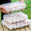Plastic Refrigerator Egg Organizer 6/15/24 Grids Eggs Case Multipurpose Egg Protector  for Kitchen