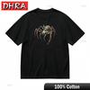 Unisexs Trend Classic TShirt Industrial Arachnid Artwork with OliveBronze Body Graphic Adult Girlfriend Nostalgia Unisex TShirt