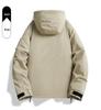 Winddichte, verdickte Winterjacke aus Graphen-Baumwolle für Herren