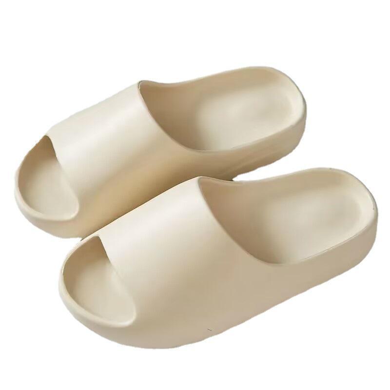 Lu Langsen Kokos Högelastiska Hemtofflor, Tjocksulade Strandskor