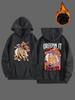 2025 Creepin It Hoodie: New Style Long-sleeved, Loose Fit Casual Sweatshirt for Autumn/Winter