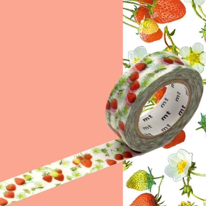MT EX Motif fraises / strawberry