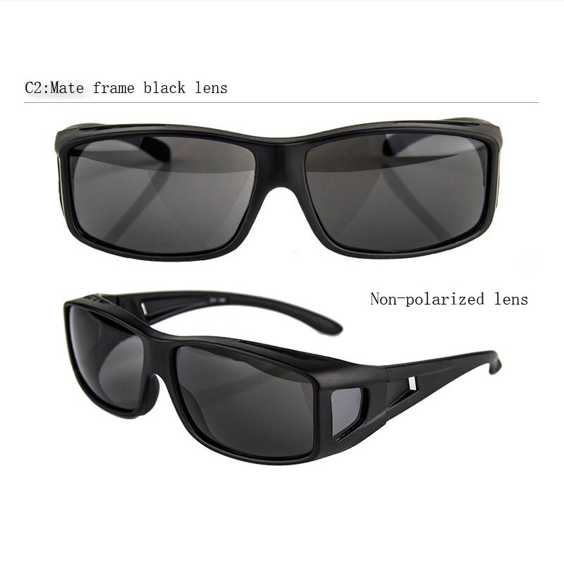 Women Men Night Vision UV400 Anti-Glare Car Driver Polarized Fashion Sunglasses