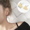 New Fashion Triangle Earrings for Women Colorful Enamel Korean New Imitation Pearl Dangle Earrings Unusual Boho Party Gifts