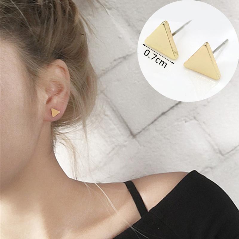 New Fashion Triangle Earrings for Women Colorful Enamel Korean New Imitation Pearl Dangle Earrings Unusual Boho Party Gifts