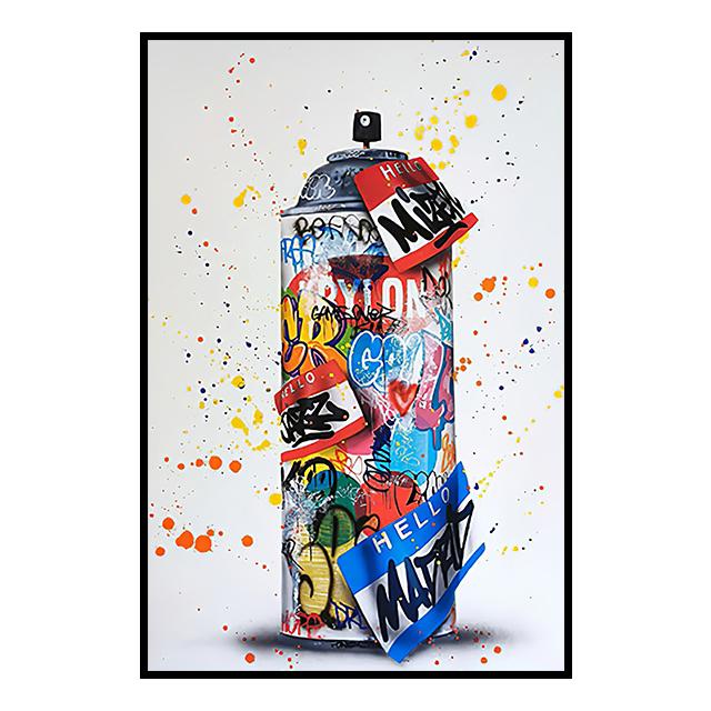 Obrázek zebry z láhve od sody Dekorace Nástěnná malba Graffiti Plakát Malba na plátně a Nástěnné umělecké tisky do obývacího pokoje pro moderní domácí dekoraci Bez rámu