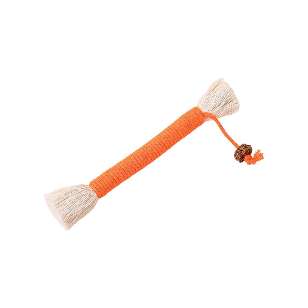 Cats Chew Rope Toy With Gall , Teeth Cleaning & Self-Entertainment Cats Teaser, Soft Cotton Rope Interactive Cats Toy For Indoor Cats