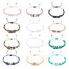 Colorful Natural Stone Irregular Bracelets For Women Handmade Rice Beads Woven Rope  Bracelet For Women Friendship Jewelry Gifts