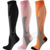 3/5/6/7/8 Pairs Lot Pack Women Men Compression Socks Stockings Elastic Sports Beautiful Leg Running Nurse Climbing Cycling Socks