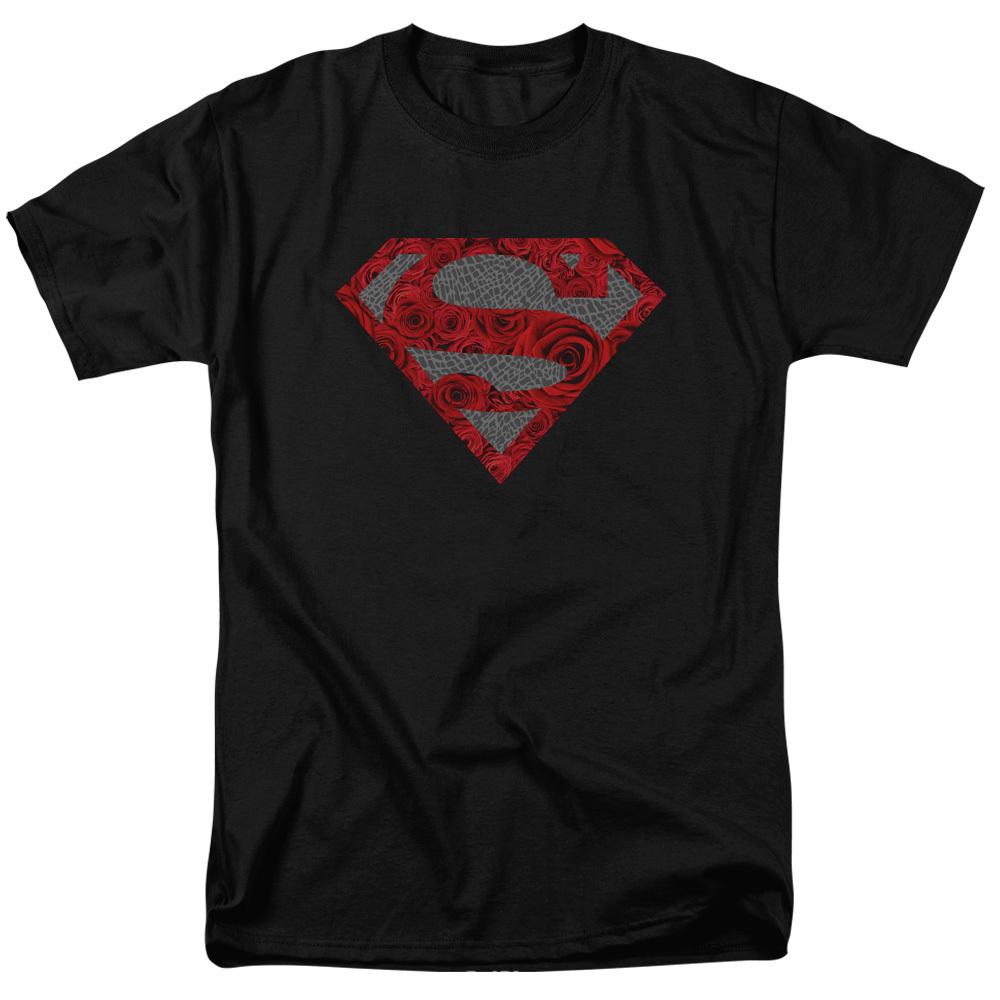 SUPERMAN ELEPHANT ROSE SHIELD Licensed Adult Men039;s Graphic Tee Shirt SM-5XL Unisex T-Shirt S