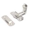 90 Degree Angle Barn Door Latch Buckle Stainless Steel Sliding Door Hardware Accessory