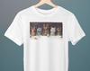 The Bachelor Party, Louis Wain Painting, Unisex T-Shirt, Art T-Shirt, Cat T-Shirt, Modern Art, Gift for Her, Gift for Him, Cat Lover Gift