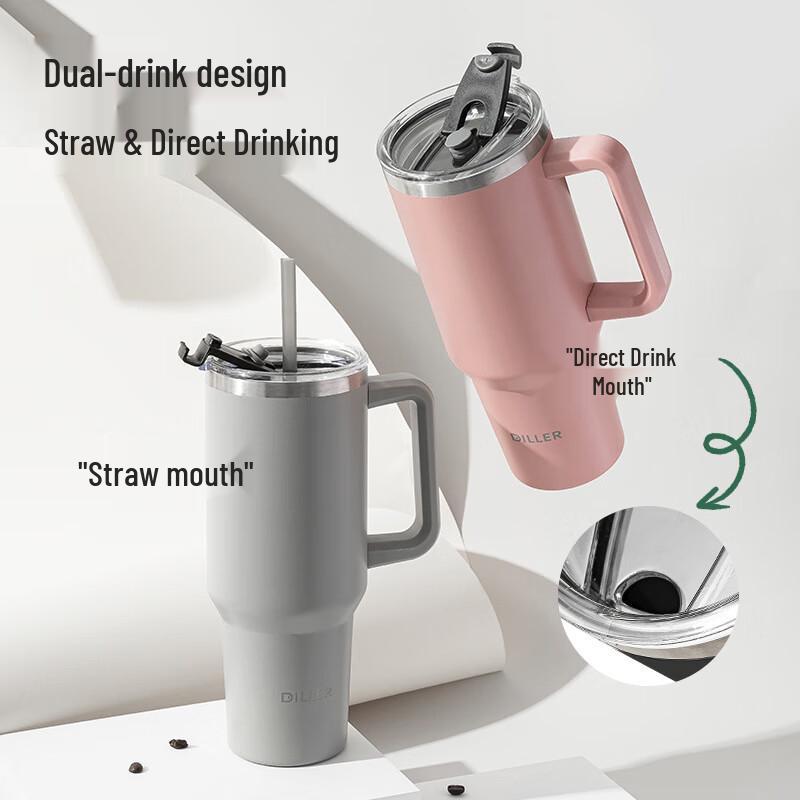 Diller MLH9101 Stainless Steel Insulated Coffee Mug