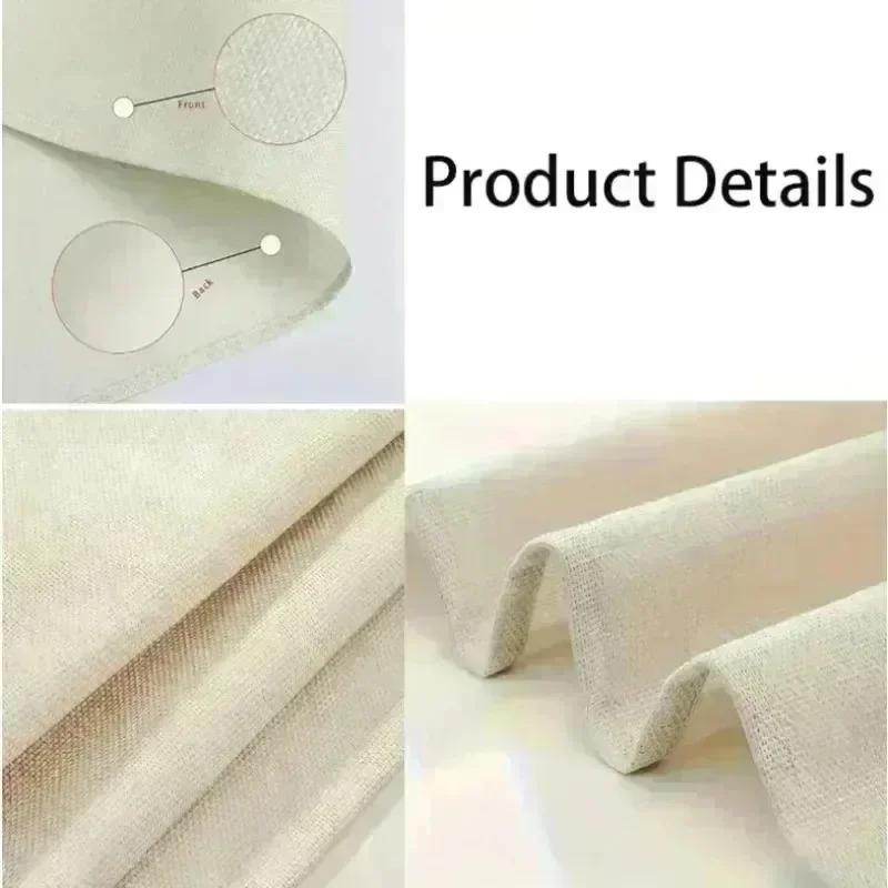 Animal Horse Print Linen Placemats Dishes Anti-slip Mat Paper-cut Style Home Desktop Decoration Suitable for New Year Party