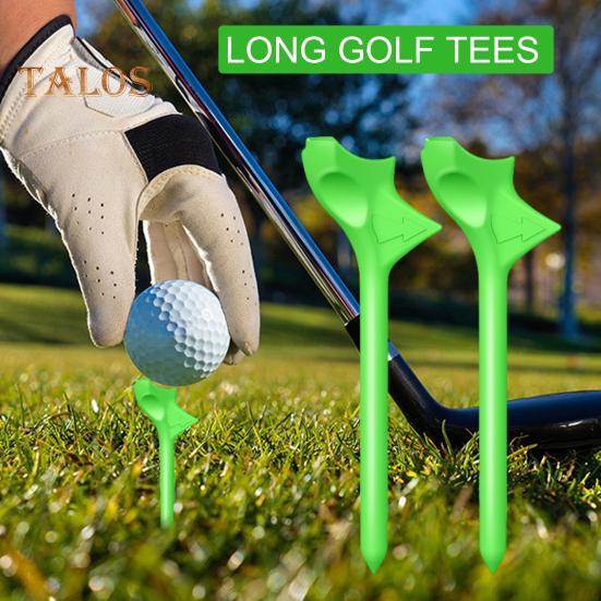 10Pcs Golf Nails Reduce Ball Rotation Friction Durable Plastic Golf Tee Golf Spin Reduction Device Golf Accessories