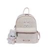 Schoolbag Korean version ins Cartoon Sweet Miffy Rabbit Backpack Women's Large Capacity Exquisite Cute Tote Bag Versatile Backpack
