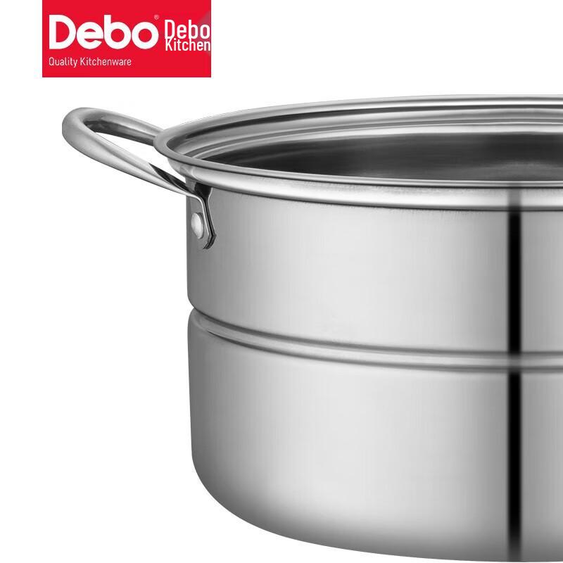Debo Augsburg Stainless Steel 3-Layer Steamer Pot
