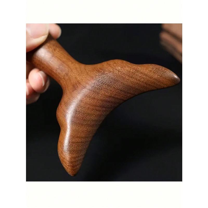 Fish Tail Gua Sha Tool, Multi-Functional Facial Massage Board, Traditional Chinese Medicine Meridian Massage Tool
